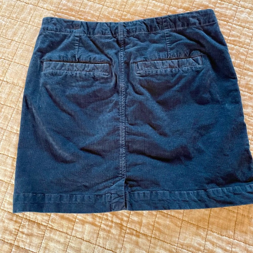 Toad & Co Corduroy Black Skirt Sz 2 - Picture 7 of 7